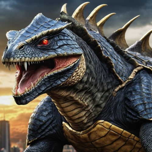 jaggi,dinobot,anguirus,zardran,gamera,protohistoric,esdraelon,gigan,hogadon,baragon,glaurung,saphira,kaijuka,beheira,dragon of earth,lorian,dorgon,gojira,dragos,zilla,Photography,General,Realistic