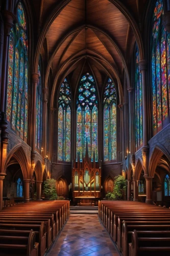 pcusa,sanctuary,stained glass windows,stained glass,presbytery,chapel,christ chapel,pipe organ,choir,church painting,episcopalianism,holy place,stained glass window,mdiv,altar,episcopalian,cathedral,transept,ecclesiastical,church choir,Illustration,Realistic Fantasy,Realistic Fantasy 25