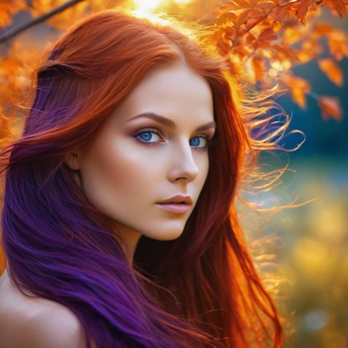 golden lilac,seelie,natural color,rousse,saffron,redheads,violet colour,purple lilac,red head,redhair,tresses,behenna,vibrant color,reddened,violaceous,burning hair,redhead,red hair,faery,autumn color,Photography,General,Commercial