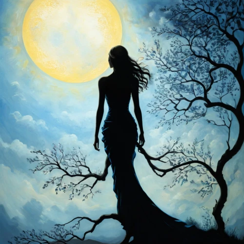 woman silhouette,silhouette art,mermaid silhouette,silhouette,girl with tree,art silhouette,silhouette dancer,dance silhouette,the silhouette, silhouette,moonshadow,imbolc,skyclad,women silhouettes,blue moon,female silhouette,faerie,melian,moonlit night,silhouette of man,Photography,Fashion Photography,Fashion Photography 18