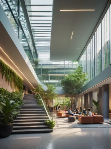 atriums,modern office,atrium,wintergarden,medibank,phototherapeutics,headoffice,gensler,headquaters,embl,bureaux,daylighting,offices,lobby,schulich,headquarter,associati,genzyme,bridgepoint,seidler,Art,Classical Oil Painting,Classical Oil Painting 35