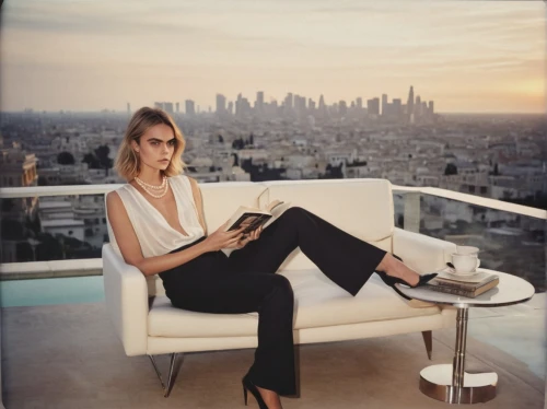 blonde woman reading a newspaper,blonde sits and reads the newspaper,krakoff,woodsen,kloss,editorialist,streitfeld,halston,relaxing reading,tereshchuk,karlie,topsiders,alycia,reading,businesswoman,roitfeld,rancic,ahrendts,paltrow,vanity fair,Photography,Documentary Photography,Documentary Photography 03