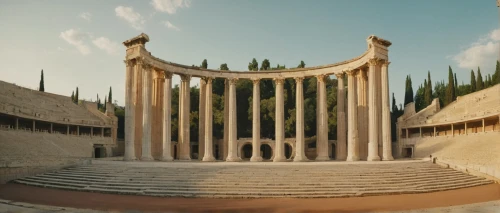 zappeion,amphitheatre,amphitheater,temple of diana,panathenaic,roman theatre,greek temple,open air theatre,ancient theatre,peristyle,ctesiphon,stoa,pallas athene fountain,epidaurus,theatricum,palace of knossos,municipium,gennadius,mycenaean,serapeum,Photography,Documentary Photography,Documentary Photography 01