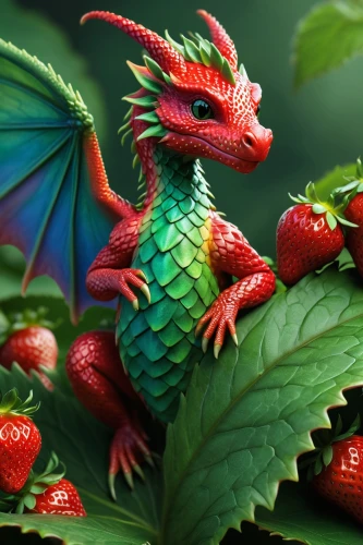 strawberries falcon,forest dragon,many berries,strawberry tree,dragonja,red strawberry,fresh berries,drache,dragones,berries,painted dragon,jabberwocky,dragao,dragonheart,darragon,dragon,strawbs,strawberries,wolfberries,strawberry ripe,Photography,General,Natural