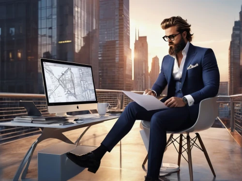modern office,man with a computer,businessman,male poses for drawing,ceo,secretarial,businesman,computer business,advertising figure,men's suit,salaryman,office worker,illustrator,office chair,financial advisor,rodenstock,a black man on a suit,blur office background,business online,businessperson,Photography,Fashion Photography,Fashion Photography 03