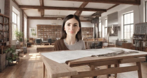 girl studying,bibliographer,study room,librarian,wooden desk,digitization of library,reading room,studii,andreasberg,3d rendering,studiolo,miniaturist,library,archivists,biblioteka,old library,biblioteca,librarians,celsus library,librarything,Photography,Realistic