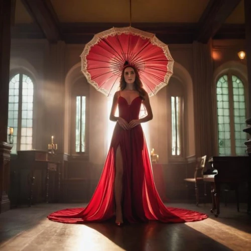 red gown,red lantern,lady in red,queen of hearts,scarlet witch,asian umbrella,man in red dress,huge umbrellas,overhead umbrella,parasol,melisandre,red cape,umbrella,tatia,ball gown,tvd,silk red,seoige,in red dress,a floor-length dress