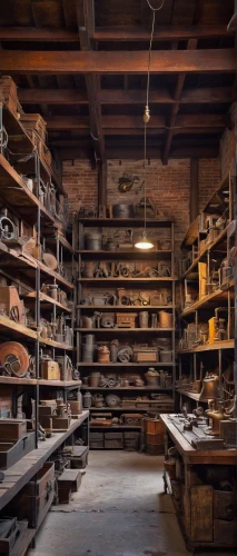storerooms,storeroom,restorers,shoemakers,shoemaking,tannery,bannack assay office,ceramist,storehouses,scullery,ceramicist,apothecaries,cooperage,bootmakers,hat manufacture,kilns,pottery,shelving,manufactory,foundry,Conceptual Art,Daily,Daily 27