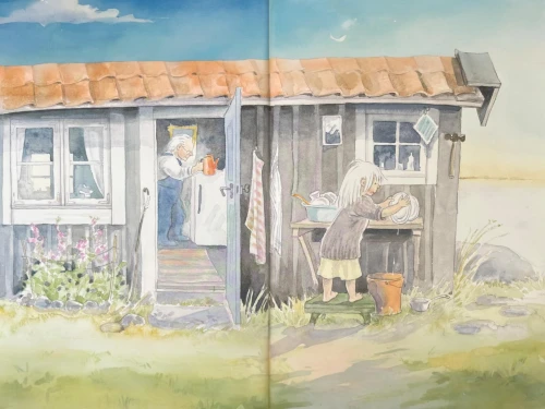 moomin world,studio ghibli,suitcase in field,moomins,moomin,tarjanne,little house,violet evergarden,chomet,reminiscence,butka,hosoda,artbook,shepilov,bloomgarden,summerwind,storybook,sylvania,cabane,idyll