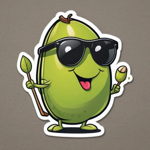 rock pear,chayote,pear,pinya,peary,pepino,kiwifruit,pear cognition,green kiwi,avo,mandora,avacado,avocat,limerent,avocado,apple pie vector,peapod,wasowski,aguacate,clipart sticker,Unique,Design,Sticker