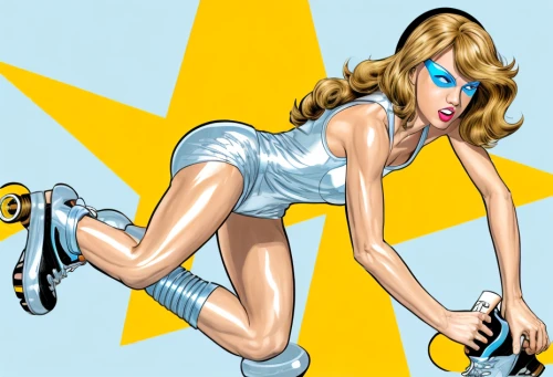 dazzler,rollergirl,roller skate,rollerskates,roller skates,retro pin up girl,pin-up girl,pin up girl,rollerskate,rollerblade,pop art style,pop art girl,pin ups,retro pin up girls,pin-up model,rollergirls,rollerblades,cool pop art,pop art woman,pin-up girls