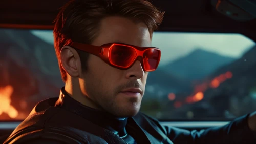 wesker,kaz,star-lord peter jason quill,aviators,blazkowicz,hemsworth,harada,redfield,plissken,drive,tracers,sunglasses,ignis,superspy,terminator,bans,3d man,kellan,markus,spy