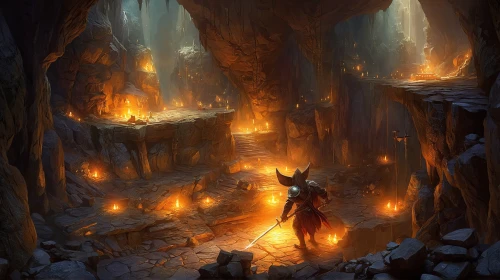 elven forest,firelands,burning torch,fantasy picture,karakas,hall of the fallen,burning tree trunk,underdark,arenanet,forest fire,fantasy art,fantasy landscape,firelight,pillar of fire,malom,fire background,burning earth,sundering,kondos,embers,Illustration,Realistic Fantasy,Realistic Fantasy 01