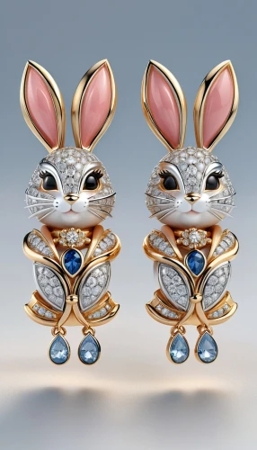 boucheron,chaumet,female hares,hares,clogau,asprey,jewelpets,mouawad,jewelries,rabbits,easter rabbits,brooches,chopard,jewelers,jewelry manufacturing,cottontails,boucherie,lapine,guerlain,broaches,Unique,3D,3D Character