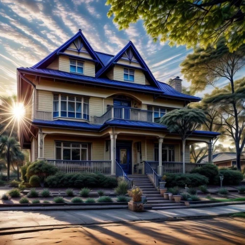 victorian,old victorian,victorian house,palo alto,woollahra,altadena,house silhouette,victorian style,henry g marquand house,beautiful home,bungalow,hdr,victoriana,knight house,house painting,magic castle,galveston,restored home,ravenswood,doll's house