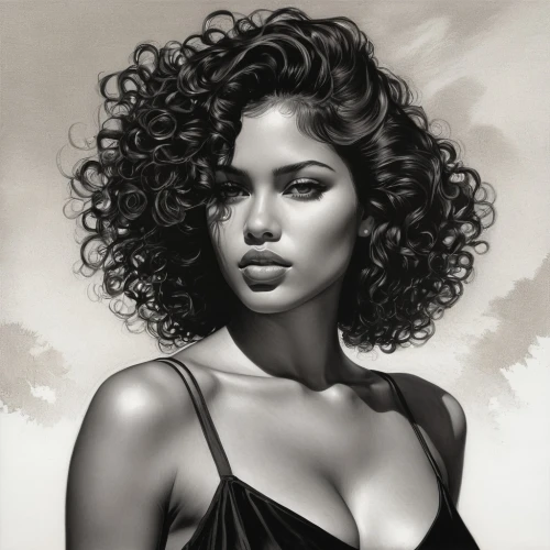 cassie,coffy,african american woman,mahdawi,whitney,milian,black woman,yildiray,miseducation,charcoal pencil,kelis,latell,beautiful african american women,dandridge,pencil drawings,knowles,afrocentrism,navys,fro,afroasiatic,Illustration,Black and White,Black and White 16