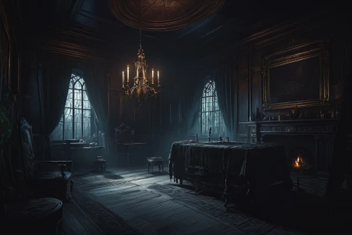 dark cabinetry,victorian room,ornate room,victorian,woolfe,witch's house,haunted cathedral,dark gothic mood,sacristy,hall of the fallen,witch house,dark cabinets,dandelion hall,dishonored,dark art,chiaroscuro,the haunted house,penumbra,vestry,the threshold of the house