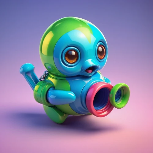 minimo,cinema 4d,3d model,minibot,baby toy,renderman,3d figure,child's toy,lensball,cute cartoon character,tinkertoy,3d object,3d render,3d modeling,3d rendered,peashooter,plastic toy,aquanaut,toy,mwonzora,Illustration,American Style,American Style 07