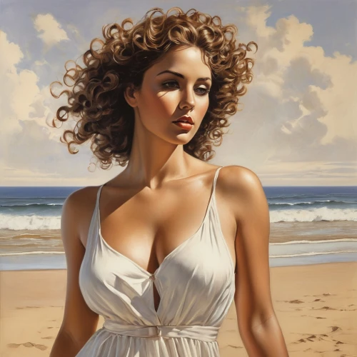 donsky,scherfig,beach background,romantic portrait,girl on the dune,young woman,italian painter,oil painting,yuriev,girl in white dress,abdellatif,beach scenery,art painting,beach landscape,girl in cloth,dejanovic,the sea maid,heslov,yildiray,anastasiadis,Illustration,Black and White,Black and White 07