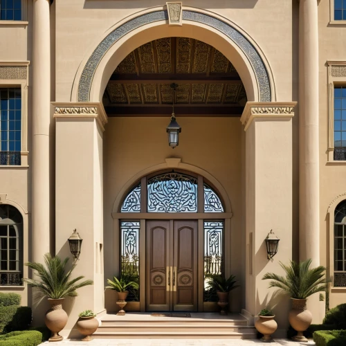 entryway,front door,front gate,house entrance,entranceway,main door,garden door,gold stucco frame,hinged doors,entrances,entryways,bendemeer estates,doorways,stucco frame,qasr al watan,door trim,entrance,portico,auc,entranceways,Photography,General,Realistic