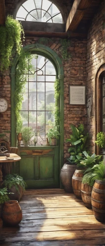 herbology,inglenook,houseplants,potted plants,dandelion hall,vinery,arrietty,house plants,wine-growing area,kitchen garden,rustic aesthetic,winery,houseplant,greenhouse,culinary herbs,indoor,rustic,balcony garden,home landscape,winegardner,Illustration,Black and White,Black and White 05
