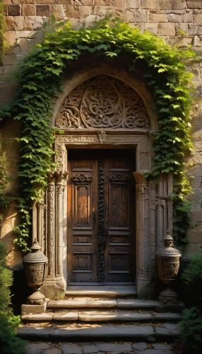 garden door,doorway,doorways,front door,portal,old door,kykuit,the threshold of the house,entranceway,entrances,the door,iron door,house entrance,church door,entryway,stone gate,entrada,wooden door,ancient house,doors,Art,Classical Oil Painting,Classical Oil Painting 11