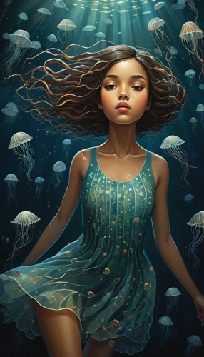 underwater background,mermaid background,amphitrite,under sea,undersea,under the sea,naiad,ocean underwater,water nymph,deep ocean,fathom,deep sea,ocean floor,girl with a dolphin,the sea maid,submerged,under the water,siren,semiaquatic,oceana,Art,Artistic Painting,Artistic Painting 29