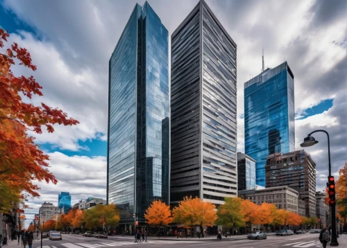 bunshaft,costanera center,tishman,citicorp,office buildings,financial district,rencen,mies,highmark,bancboston,damrosch,bancshares,calgary,citigroup,gotshal,minneapolis,benaroya,citibank,tall buildings,schuman,Illustration,Black and White,Black and White 12