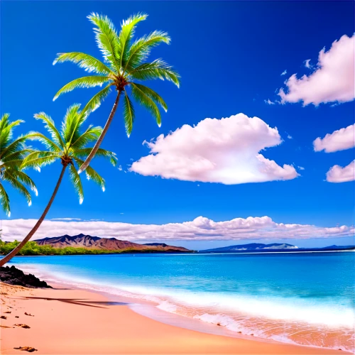 tropical beach,hawaii,beach landscape,hawai,tropical sea,beach scenery,dream beach,waialae,beautiful beach,coconut trees,tropical island,beautiful beaches,waikoloa,kihei,fiji,blue hawaii,rarotonga,coconut tree,paradise beach,caribbean beach,Conceptual Art,Sci-Fi,Sci-Fi 03