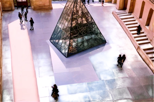 louvre museum,louvre,glass pyramid,palais de chaillot,soumaya museum,pyramide,british museum,musée d'orsay,universal exhibition of paris,extrapyramidal,invalides,pyramidal,musei vaticani,obelisks,the great pyramid of giza,museumsquartier,mypyramid,obelisk tomb,pyramid,gallerie,Illustration,Paper based,Paper Based 20