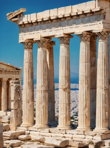 erechtheion,greek temple,doric columns,laodicea,erechtheus,acropolis,the parthenon,parthenon,hellas,akropolis,athen,grecia,atenas,caesonia,athens,roman columns,athenian,propylaea,palmyra,grece,Illustration,Realistic Fantasy,Realistic Fantasy 20