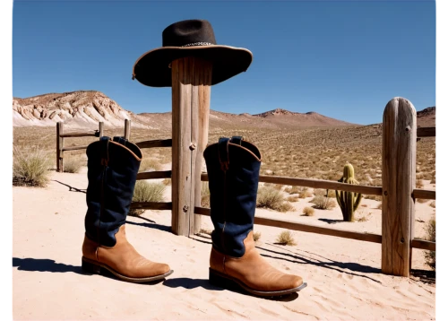 pioneertown,cowboy boots,sheriff - clark country nevada,westerns,mojave desert,steel-toed boots,high desert,mexican hat,intrawest,sendra,bundys,cowboy bone,westering,pardner,walking boots,mesquite flats,arid land,deserto,oatman,gunsmoke,Illustration,Vector,Vector 04