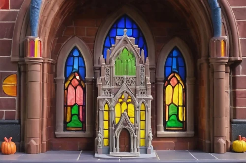 haunted cathedral,church windows,stained glass windows,portal,church window,stained glass window,halloween frame,gothic church,stained glass,halloween background,pcusa,churches,sagrada,altar,spookiest,halloween decor,black church,front window,tabernacle,st,Unique,3D,Clay