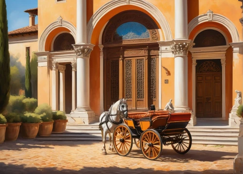 italian painter,carrozza,carriage,venetian,rome 2,sapienza,ancient rome,horse carriage,wooden carriage,horse-drawn carriage,barosso,romanies,sicilian,taormina,vittoriano,tuscan,eternal city,frascati,pushcarts,rome,Conceptual Art,Oil color,Oil Color 03