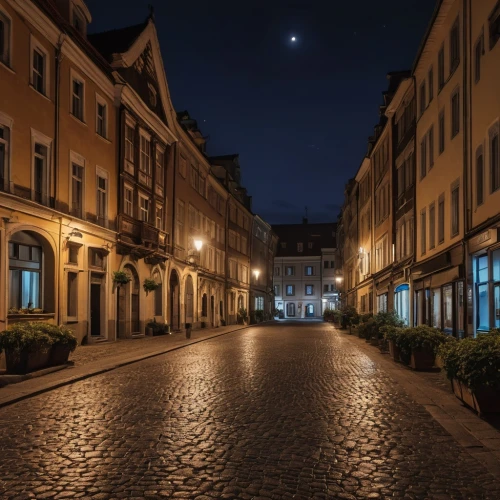 rome at night,rome night,lviv,trastevere,the cobbled streets,cobbled,cobblestoned,lucca,historic street lighting,night image,cobblestones,turin,warsaw,ljubljana,the city of mozart,night photography,vilnius,night photograph,modena,street lamps,Photography,General,Realistic