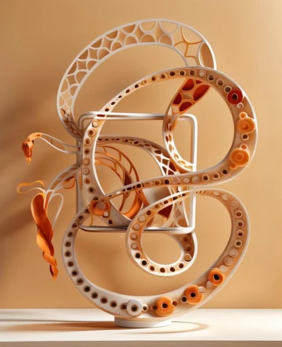 cinema 4d,spiralfrog,kinetic art,chain carousel,3d object,stellarator,dna helix,gyroscope,3d model,gyroscopic,quaternion,jalebi,nurbs,curved ribbon,helix,topology,fractals art,3d render,karchner,fractalius