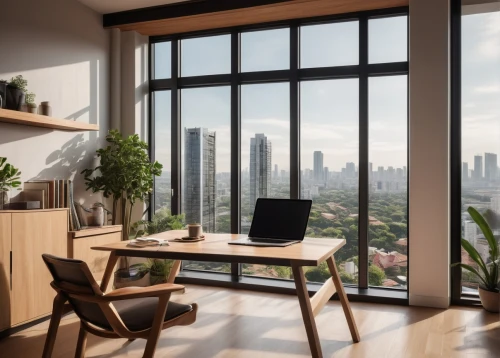 wooden windows,window frames,penthouses,modern decor,window view,sky apartment,wood window,window blinds,contemporary decor,electrochromic,block balcony,modern room,slat window,windowblinds,window sill,interior modern design,big window,inmobiliaria,bedroom window,modern office,Conceptual Art,Fantasy,Fantasy 10