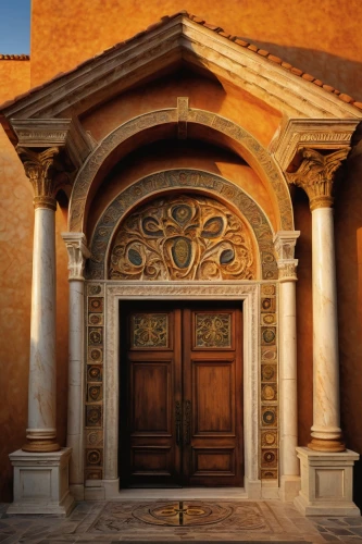 church door,front door,doorway,portal,main door,entranceway,doorways,entrances,romanesque,greek island door,house entrance,porticos,doorkeepers,doors,monastery of santa maria delle grazie,porta,sapienza,portico,entranceways,wooden door,Illustration,Realistic Fantasy,Realistic Fantasy 34