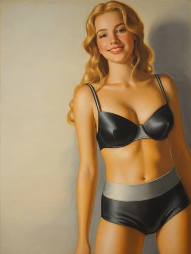 marylyn monroe - female,lempicka,tretchikoff,blonde woman,objectification,marilyn monroe,pin-up girl,botero,currin,model years 1960-63,pin-up model,marylin monroe,radebaugh,female model,pin ups,guenter,advertising figure,pin up girl,brassieres,female body,Art,Classical Oil Painting,Classical Oil Painting 42