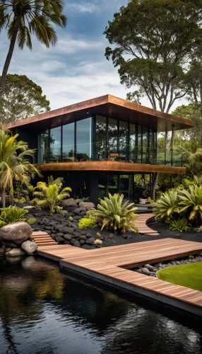 house by the water,tropical house,mid century house,landscape designers sydney,landscape design sydney,dunes house,pool house,luxury home,modern house,luxury property,house with lake,beautiful home,dreamhouse,amanresorts,landscaped,holiday villa,mid century modern,lanai,beach house,garden design sydney,Illustration,Realistic Fantasy,Realistic Fantasy 13