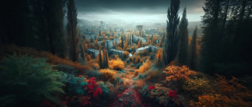 ghost forest,haunted forest,fantasy landscape,forest of dreams,world digital painting,photomanipulation,foggy forest,3d fantasy,swamps,virtual landscape,digitalart,fantasy picture,autumn forest,photo manipulation,alien world,otherworld,elven forest,swampy landscape,the forest,digital art