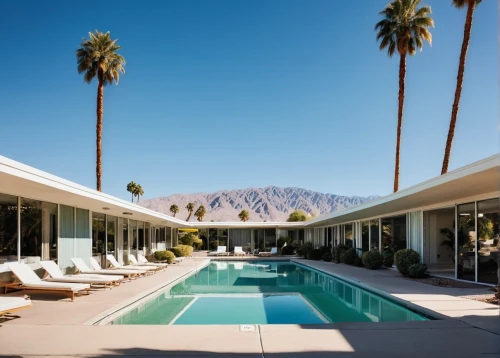 palm springs,mid century modern,mid century house,neutra,pool house,two palms,royal palms,midcentury,outdoor pool,panamint,poolside,mid century,palms,shulman,mansions,beverly hills hotel,luxury property,amanresorts,humphreville,bungalows,Conceptual Art,Fantasy,Fantasy 29