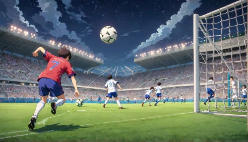 goalkick,game illustration,goalmouth,fifa 2018,soccer ball,fistball,calcio,soccer,fifa,european football championship,futbol,uefa,goalkicks,children's soccer,futebol,crossbar,soccer field,goalpost,soccer player,outdoor games,Anime,Anime,General