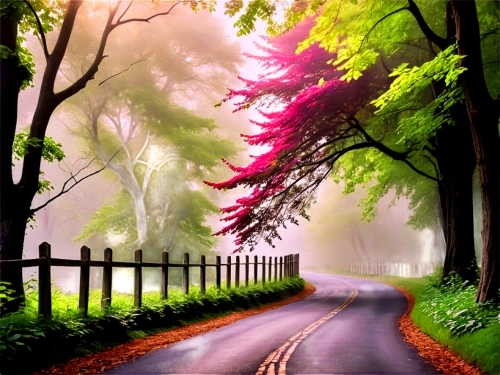 forest road,tree lined lane,country road,maple road,autumn scenery,road,winding road,mountain road,long road,the road,forest path,landscape background,tree lined path,vineyard road,pathway,world digital painting,autumn landscape,backroad,autumn background,asphalt road,Art,Classical Oil Painting,Classical Oil Painting 02