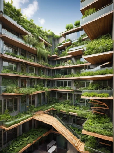 balcony garden,ecovillages,greentech,ecotopia,interlace,ecotech,enviroment,urban design,block balcony,ecological sustainable development,green living,microhabitats,planta,futuristic architecture,enviromental,biopolis,ecoterra,ecologic,envirocare,terraformed,Illustration,Paper based,Paper Based 10