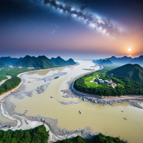 yangshao,vietnam,heart of love river in kaohsiung,futuristic landscape,river landscape,yangshuo,danyang eight scenic,tailandia,huanglong,guilin,72 turns on nujiang river,haicang,taitung,longsheng,valley of the moon,luyang,panoramic landscape,laizhou,karst landscape,wuyi,Unique,Design,Infographics