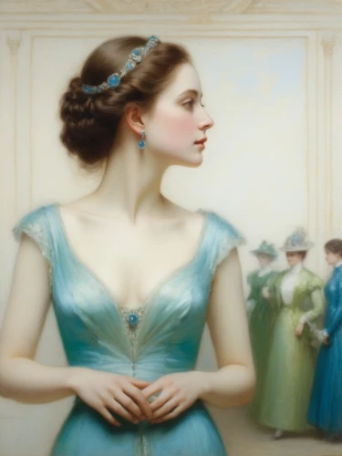 perugini,countesses,habanera,debutante,godward,maidservants,regencies,victorian lady,unthanks,marquises,noblewomen,young woman,leighton,emile vernon,spinsters,cendrillon,foundresses,principessa,noblewoman,maidservant,Art,Classical Oil Painting,Classical Oil Painting 13