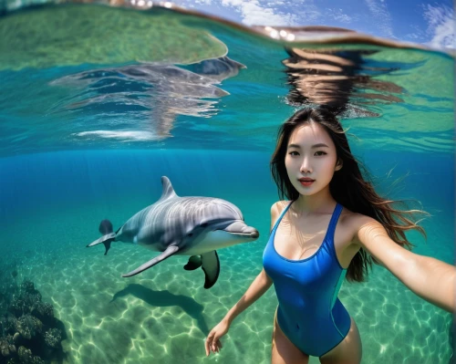 girl with a dolphin,underwater background,underwater world,mermaid background,snorkeling,dolphin swimming,ocean underwater,underwater,under water,dolphin rider,dolphins in water,blue sea,sea life underwater,under the sea,whitetip,under the water,trainer with dolphin,teal blue asia,ocean paradise,dolphin background,Conceptual Art,Fantasy,Fantasy 03