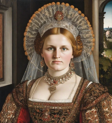 perugini,elizabeth i,pinturicchio,tudor,portrait of a woman,anguissola,principessa,arcimboldi,mezzosoprano,verrocchio,constantinopolitan,lucrezia,bronzino,vespucci,renaissance,portrait of a girl,rosnazura,dorota,eugenie,castagnetti,Digital Art,Classicism