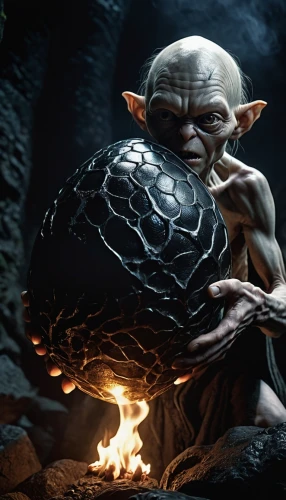 gollum,forsworn,druidic,obertan,karn,male elf,magwitch,gnomon,halfling,orcish,dark elf,vladislaus,primordial,druidism,shaman,solas,goblin,malom,tiberium,djinn,Photography,General,Realistic